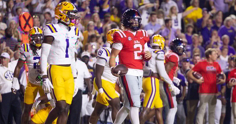 NCAA Football: Mississippi at Louisiana State