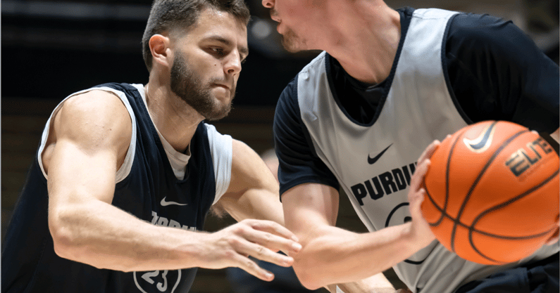 Purdue's Camden Heide