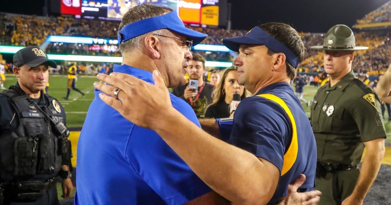 Pat Narduzzi, Pitt. Neal Brown, West Virginia