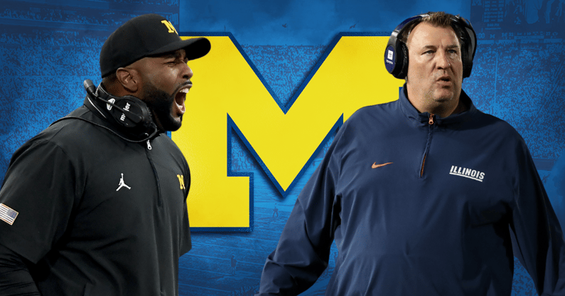 Sherrone Moore Bret Bielema