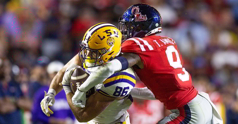 NCAA Football: Mississippi at Louisiana State