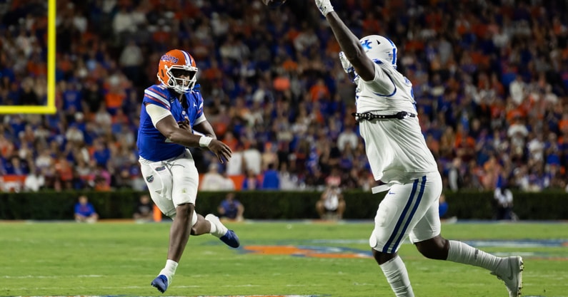 NCAA Football: Kentucky at Florida