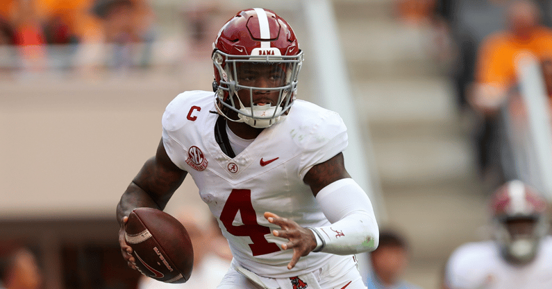 Alabama QB Jalen Milroe