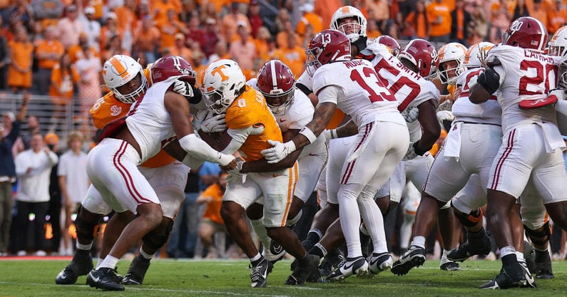 Dylan Sampson, Tennessee Football | Randy Sartin-Imagn Images