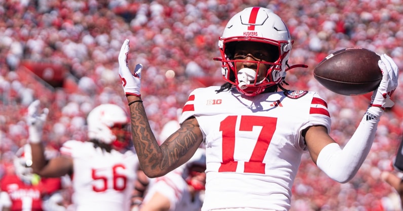 Jacory Barney Nebraska football