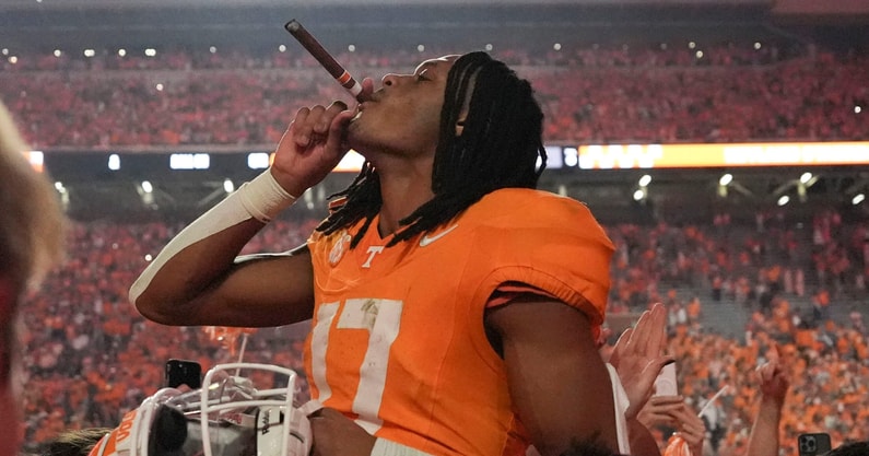 Chris Brazzell, Tennessee Football | Saul Young/News Sentinel / USA TODAY NETWORK via Imagn Images