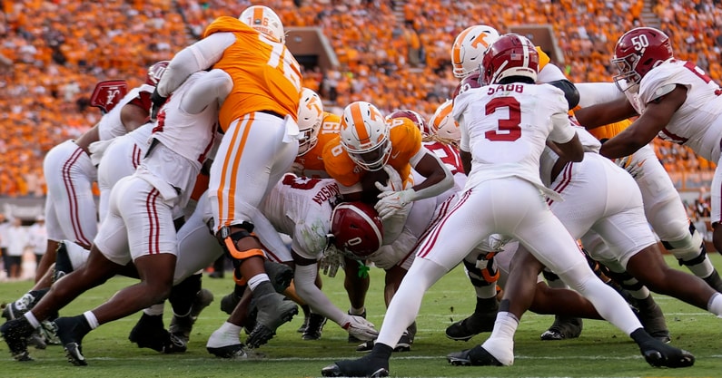 Dylan Sampson, Tennessee Football | Randy Sartin-Imagn Images