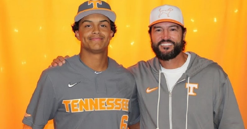 Tennessee baseball commit, Michael Teasley. Credit: Michael Teasley Instagram