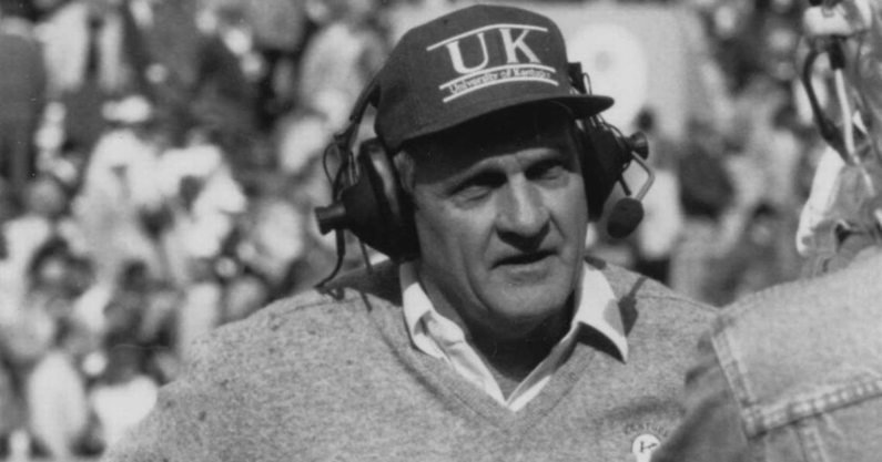 Kentucky head coach Jerry Claiborne, via UK Athletics