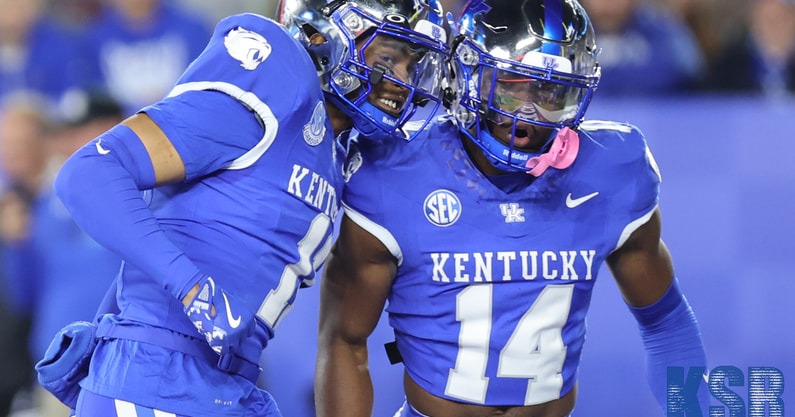 Zion Childress and Zion Childress celebrate during Auburn game - Dr. Michael Huang, Kentucky Sports Radio