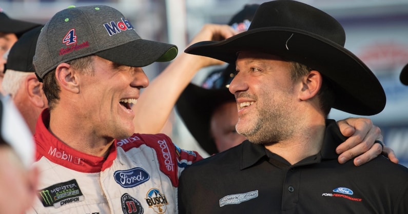 Kevin Harvick, Tony Stewart