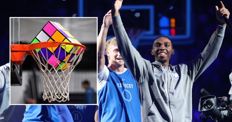 Lamont Butler can do a Rubik's Cube in under a minute (Photos: Dr. Michael Huang - Kentucky Sports Radio, © Ronald W. Erdrich/Reporter-News / USA TODAY NETWORK)