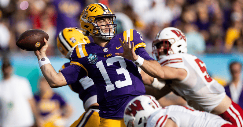 LSU QB Garrett Nussmeier