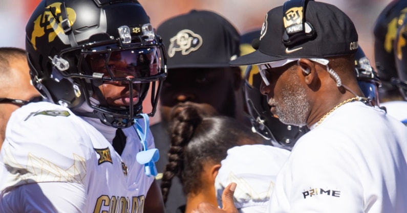 Travis Hunter, Deion Sanders
