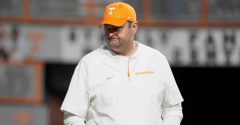 Josh Heupel, Tennessee Football | Caitie McMekin/News Sentinel / USA TODAY NETWORK via Imagn Images