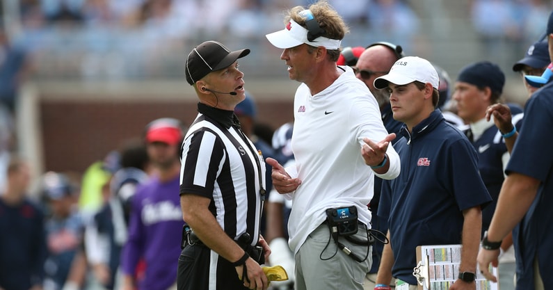 NCAA Football: Oklahoma at Mississippi