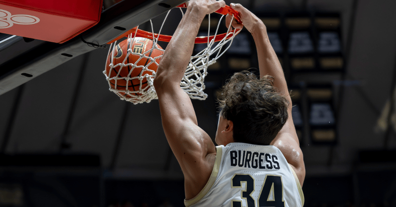 Purdue's Raleigh Burgess