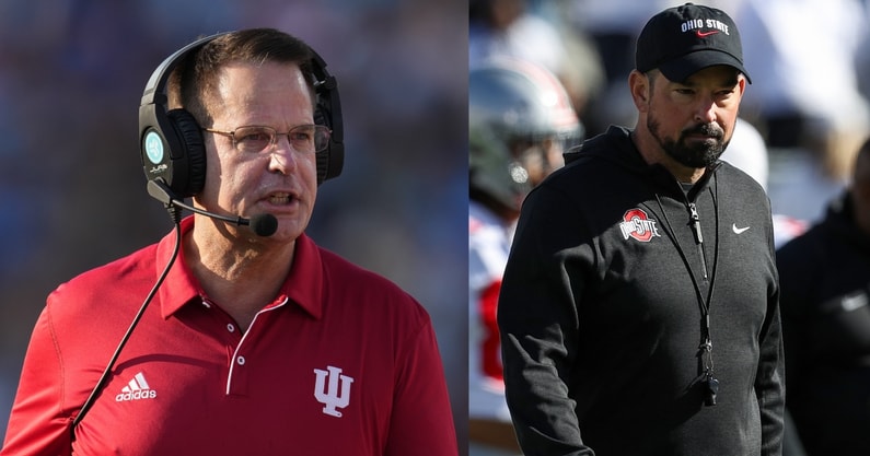 Curt Cignetti, Indiana. Ryan Day, Ohio State