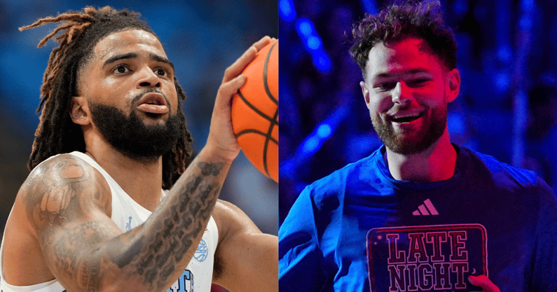 North Carolina G RJ Davis, Kansas C Hunter Dickinson