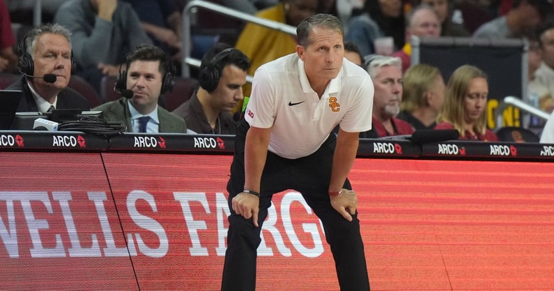 Eric Musselman by Kirby Lee-Imagn Images