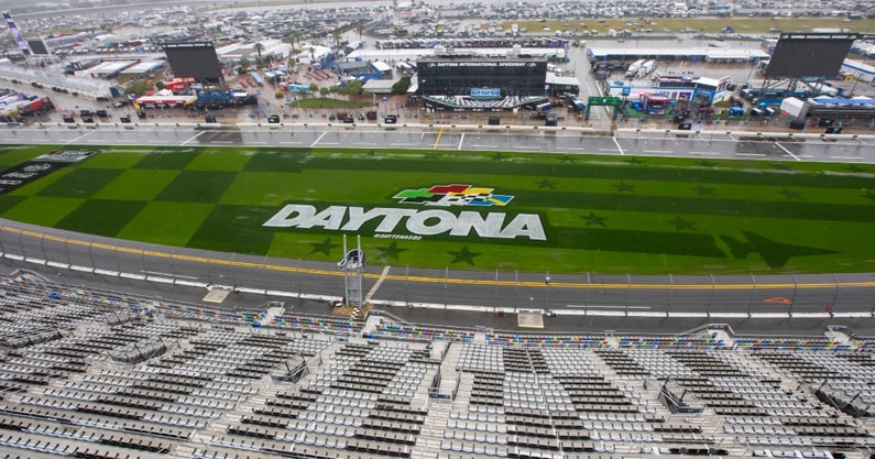 NASCAR Daytona Rain