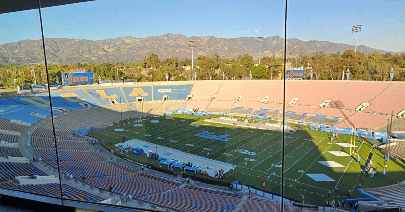 Rose Bowl Press Box