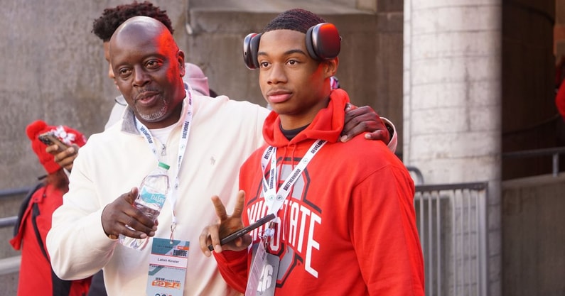 Jordan Thomas by Mick Walker -- Lettermen Row --