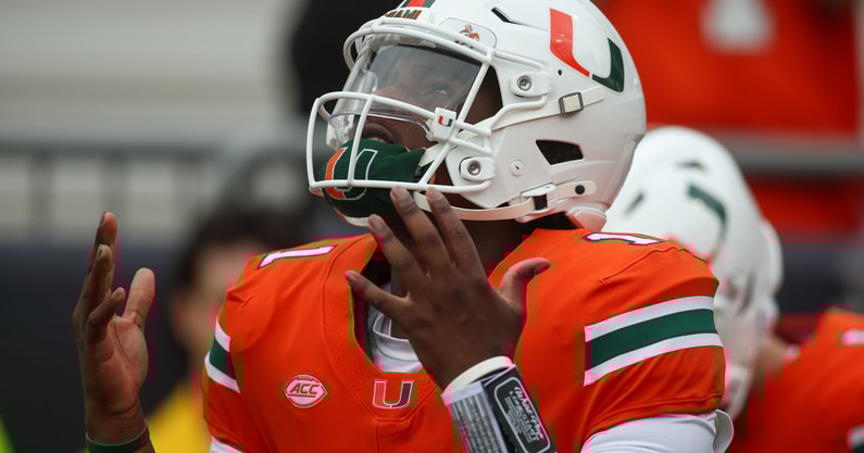 NCAA Football: Miami at Georgia Tech
