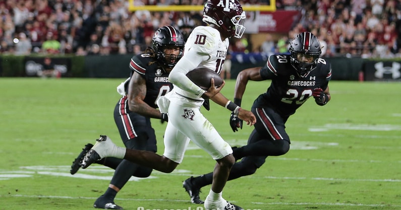 marcel-reed_54113662820_o-South Carolina Gamecocks football vs TexasAM Aggies-Nov 2 2024-Credit CJ Driggers GamecockCentral