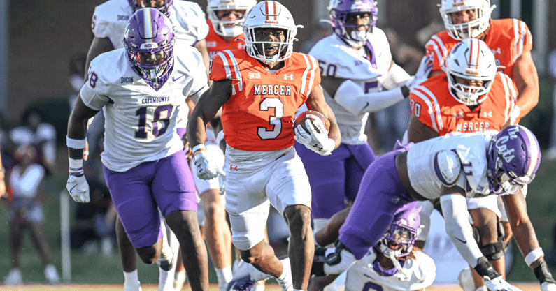 Mercer RB Dwayne McGee