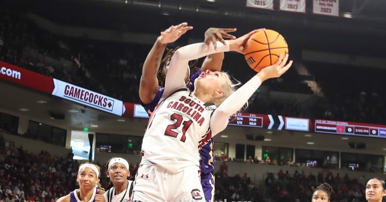 Chloe Kitts | South Carolina women's basketball vs. East Carolina | Nov. 17, 2024 | C.J. Driggers/GamecockCentral.com