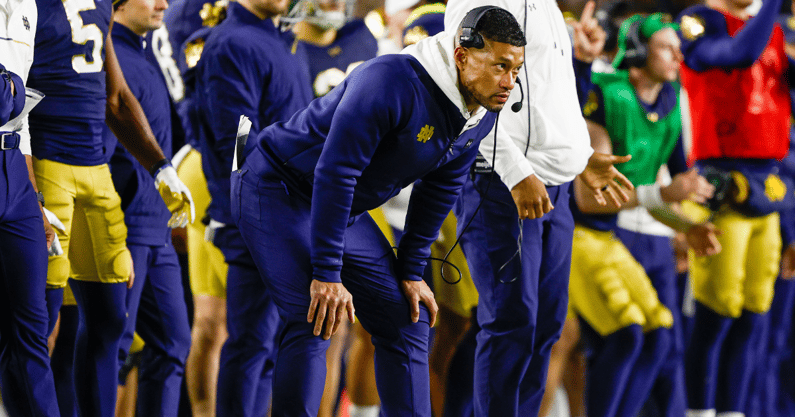 Notre Dame head coach Marcus Freeman-2
