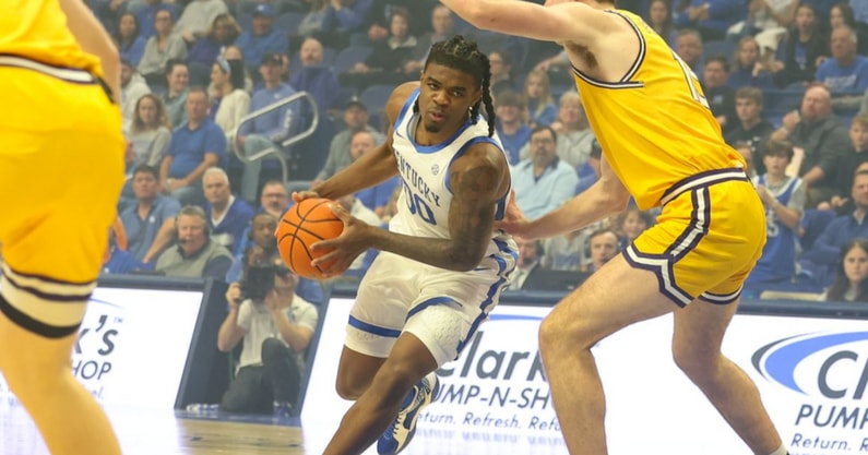 Kentucky G Otega Oweh vs Lipscomb, Dr. Michael Huang, KSR