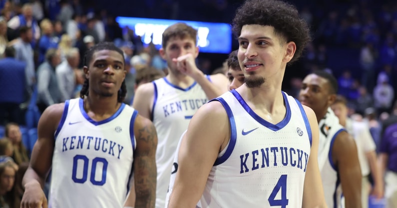 Otega Oweh (left) and Koby Brea - Dr. Michael Huang, Kentucky Sports Radio