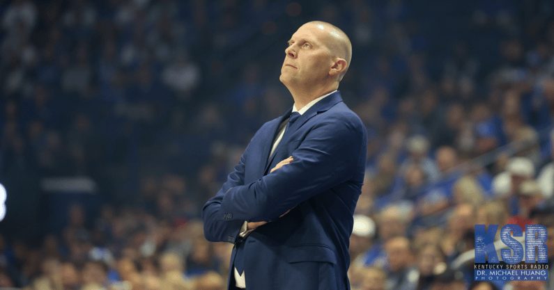 Kentucky coach Mark Pope - Dr. Michael Huang, Kentucky Sports Radio