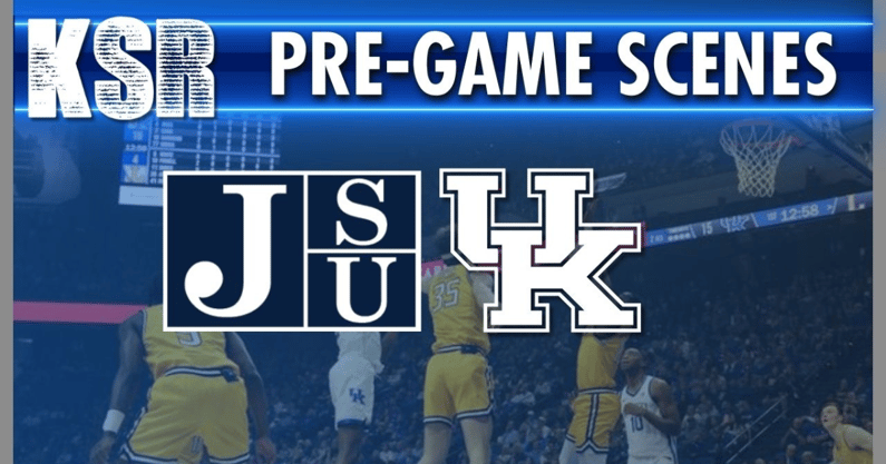 LIVE: Pregame scenes ahead of Kentucky vs. Jackson State