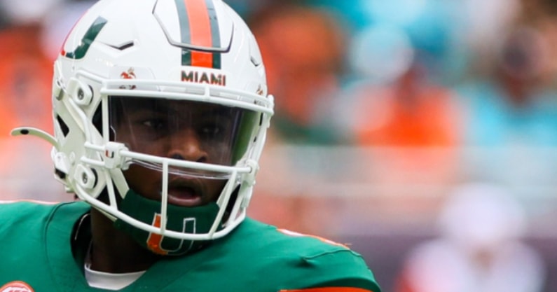 Miami QB Cam Ward