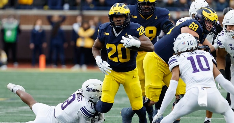 NCAA Football: Northwestern at Michigan