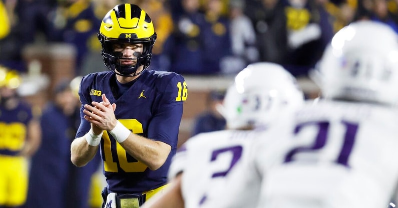 NCAA Football: Northwestern at Michigan