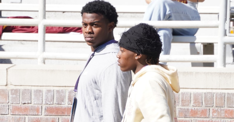 Tavion Wallace at Florida State (Ben Spicer/Warchant)