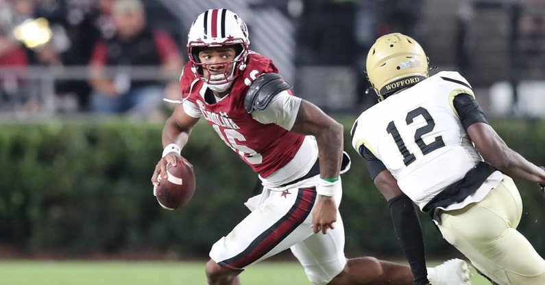 south carolina gamecocks qb lanorris sellers