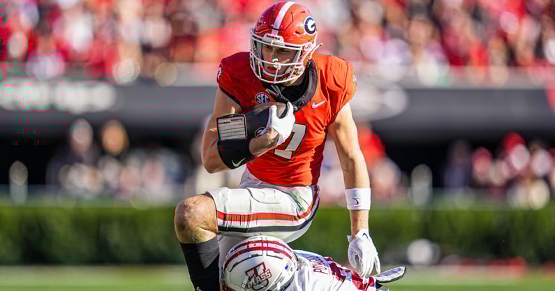 NCAA Football: Massachusetts at Georgia