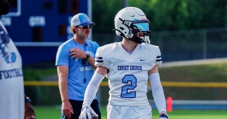 New South Carolina WR commitment Jackson Repp is pictured (Photo: Jackson Repp | X)