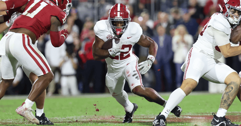 Alabama RB Justice Haynes