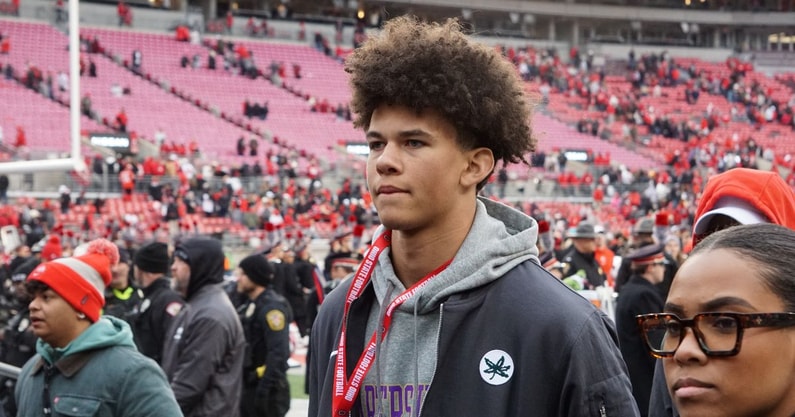 Jordyn Woods by Mick Walker -- Lettermen Row --