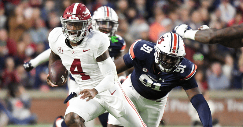 Alabama QB Jalen Milroe