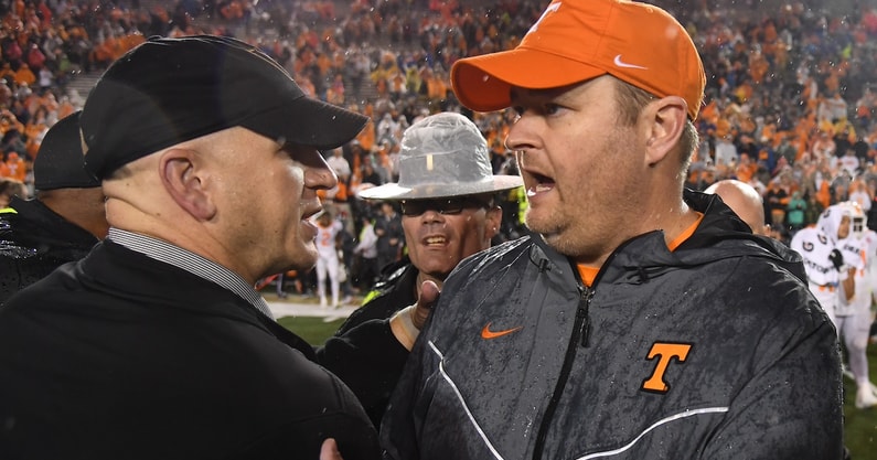 NCAA Football: Tennessee at Vanderbilt