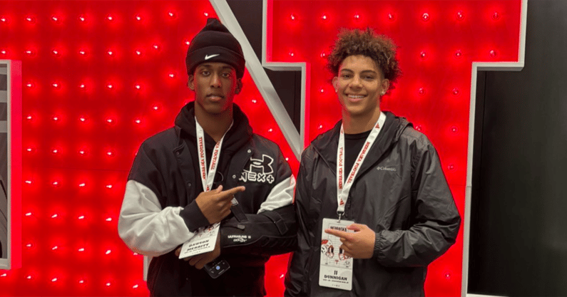 2026 CB JJ Dunnigan with Nebraska LB commit Dawson Merritt