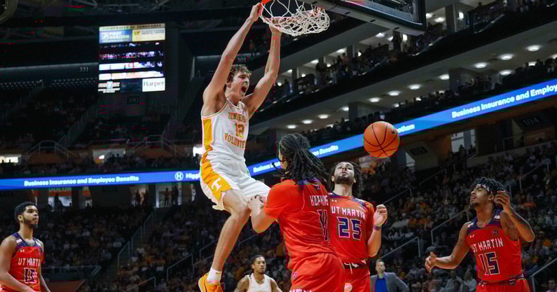 Cade Phillips, Tennessee Basketball | Angelina Alcantar/USA TODAY NETWORK via Imagn Images