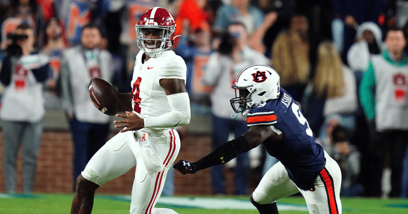 Alabama QB Jalen Milroe